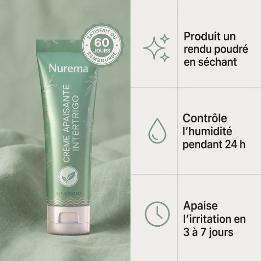 Nurema – Crème apaisante contre l'intertrigo